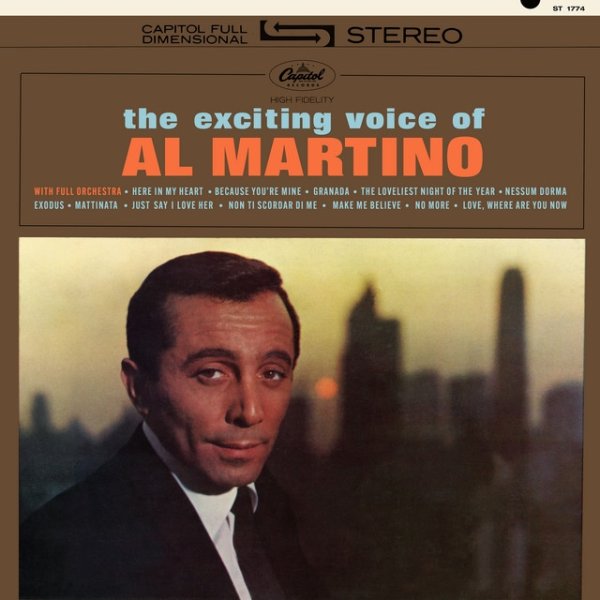 Album Al Martino - The Exciting Voice Of Al Martino