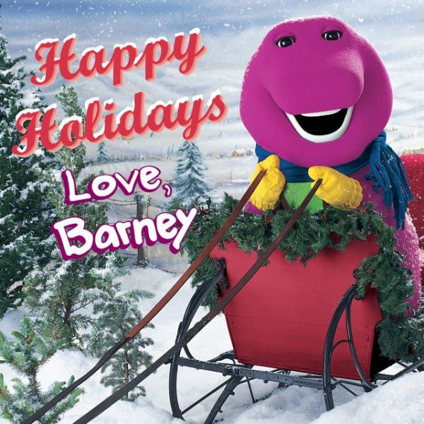 Barney Happy Holidays Love, Barney, 1997