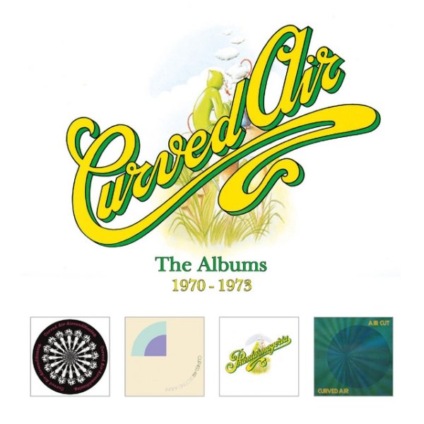 Album Curved Air - The Albums 1970-1973