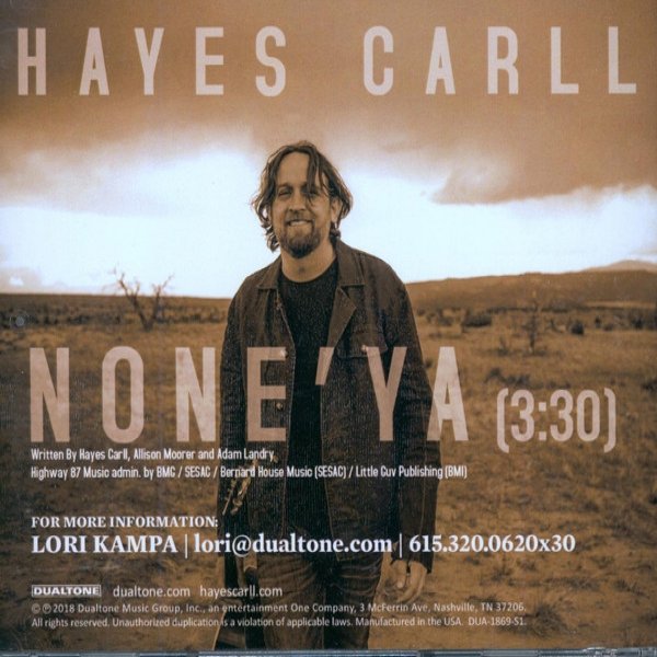 Hayes Carll None' Ya, 1999