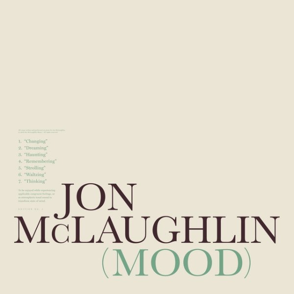 Jon McLaughlin Mood, 2019