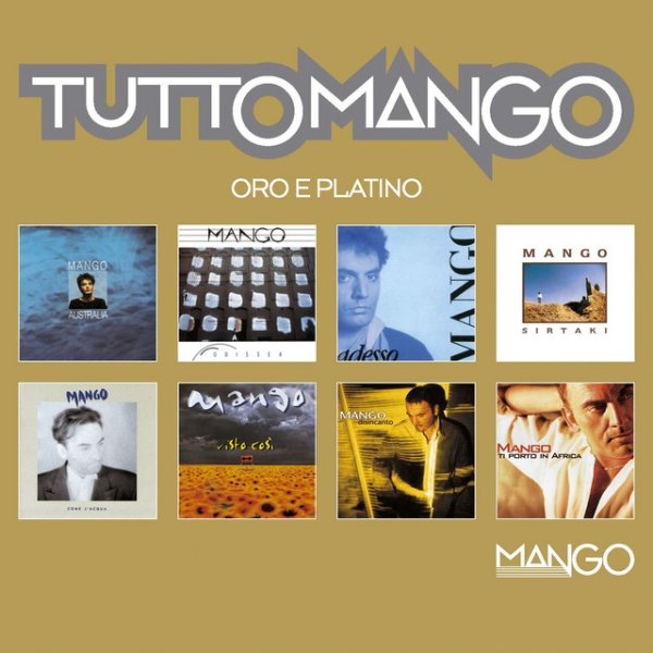 Album Mango - Tutto mango: Oro e Platino