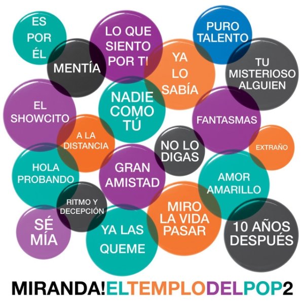 Miranda! El Templo del Pop, Vol. 2, 2016