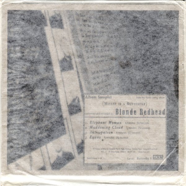 Blonde Redhead (Misery Is A Butterfly) Album Sampler, 2004