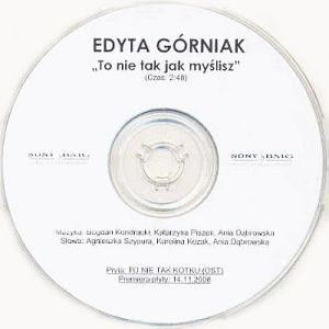 Album Edyta Górniak - To nie tak jak myślisz
