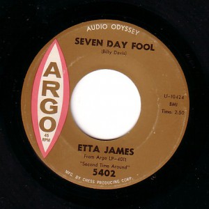 Album Etta James - Seven Day Fool