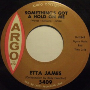 Etta James Something's Got a Hold on Me, 1962