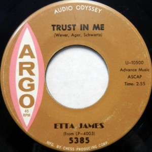 Etta James Trust in Me, 1961