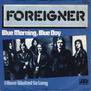 Album Foreigner - Blue Morning, Blue Day