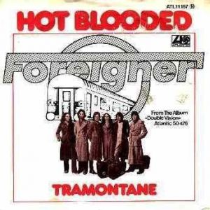 Foreigner Hot Blooded, 1978