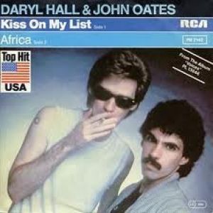 Hall & Oates : Kiss on My List