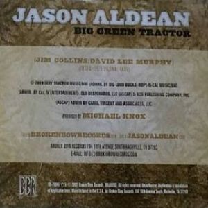 Jason Aldean Big Green Tractor, 2009