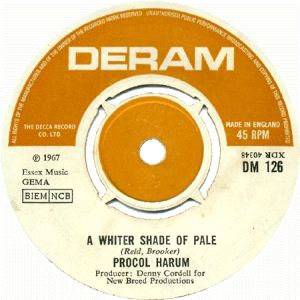 Procol Harum A Whiter Shade of Pale, 1967