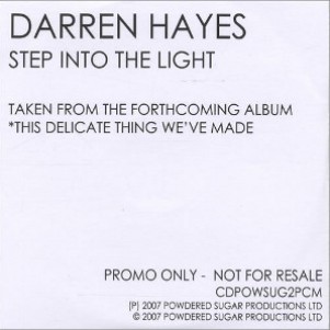 Darren Hayes Step into the Light, 2007