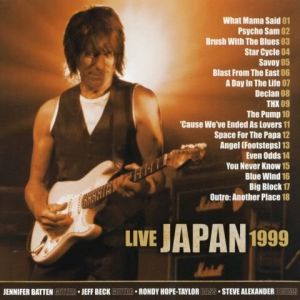 Album Live in Japan - Jeff Beck