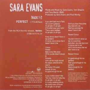 Sara Evans Perfect, 2003