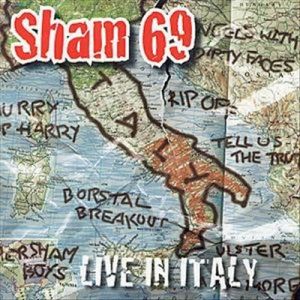 Album Sham 69 - Live in Italy