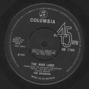 The Shadows The War Lord, 1965