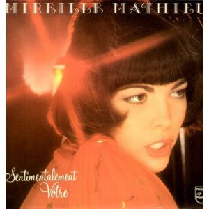 Album Mireille Mathieu - Sentimentalement vôtre