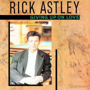 Rick Astley Giving Up on Love, 1989