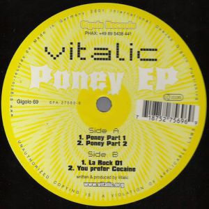 Album Vitalic - Poney EP