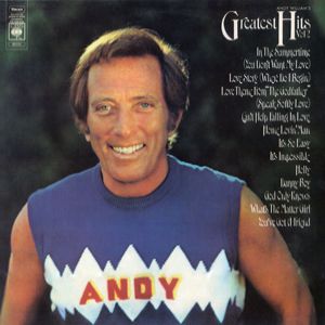 Andy Williams Andy Williams' Greatest Hits Vol. 2 (UK version), 1972
