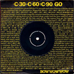 Album C·30 C·60 C·90 Go - Bow Wow Wow