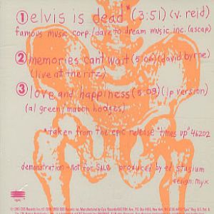 Album Living Colour - Elvis Is Dead