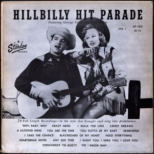 George Jones Hillbilly Hit Parade, 1958