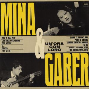 Album Mina & Gaber: un'ora con loro - Mina