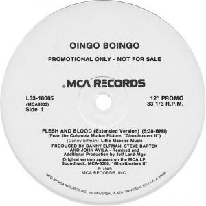 Album Flesh and Blood - Oingo Boingo