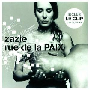 Album Rue de la paix - Zazie