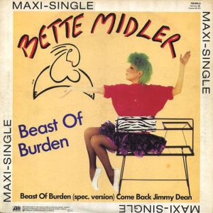 Bette Midler Beast of Burden, 1983