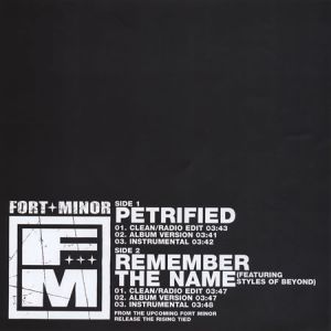 Album Fort Minor - Petrified