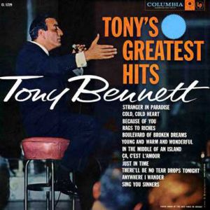 Tony Bennett Tony's Greatest Hits, 1958