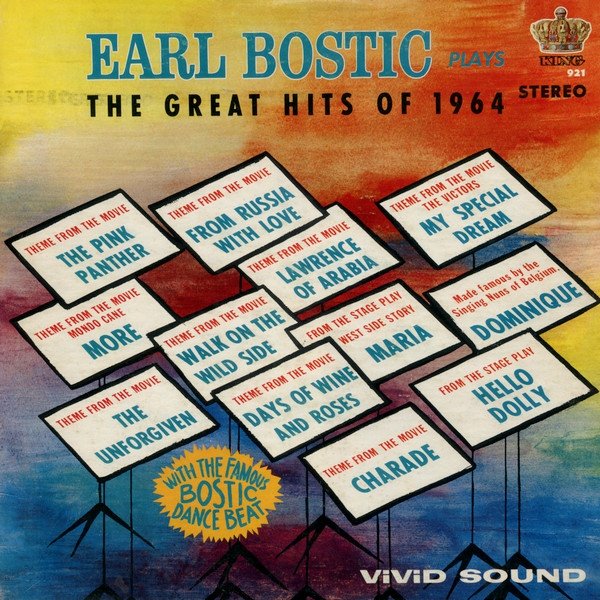 Earl Bostic : Earl Bostic Plays The Great Hits Of 1964