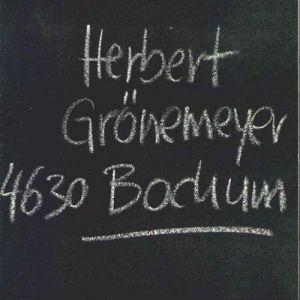 Herbert Grönemeyer : 4630 Bochum