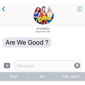 G.R.L. : Are We Good?