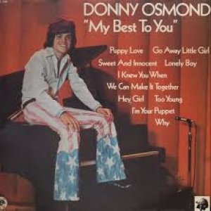 Donny Osmond : My Best to You
