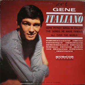 Gene Pitney : Gene Italiano