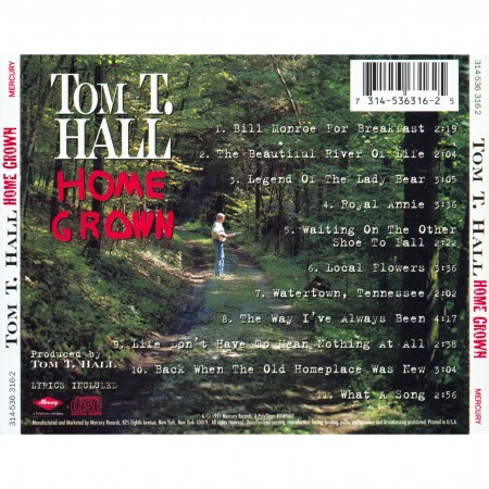 Tom T. Hall : Home Grown