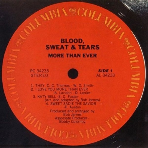 Blood, Sweat & Tears : More Than Ever