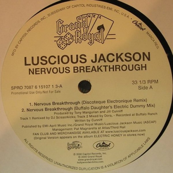 Luscious Jackson : Nervous Breakthrough