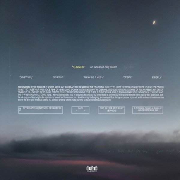 Jeremy Zucker : summer,