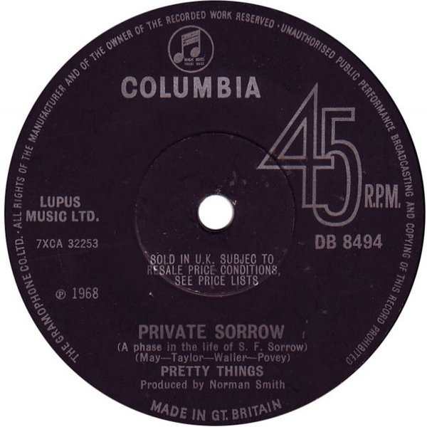 The Pretty Things : Private Sorrow